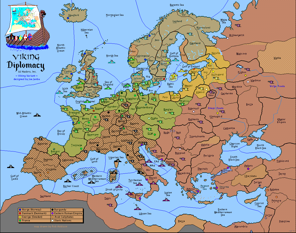 Viking Diplomacy - Partie 4 - Herbst 960 - Final