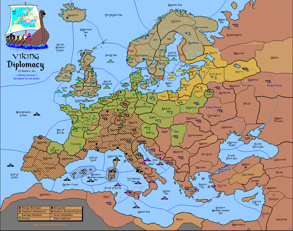 Viking Diplomacy - Partie 4 - Herbst 960 -
                Rückzüge
